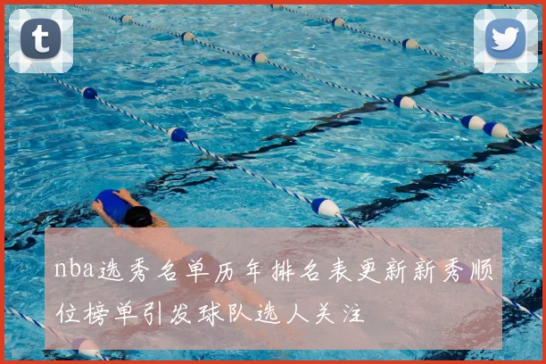 nba选秀名单历年排名表更新新秀顺位榜单引发球队选人关注